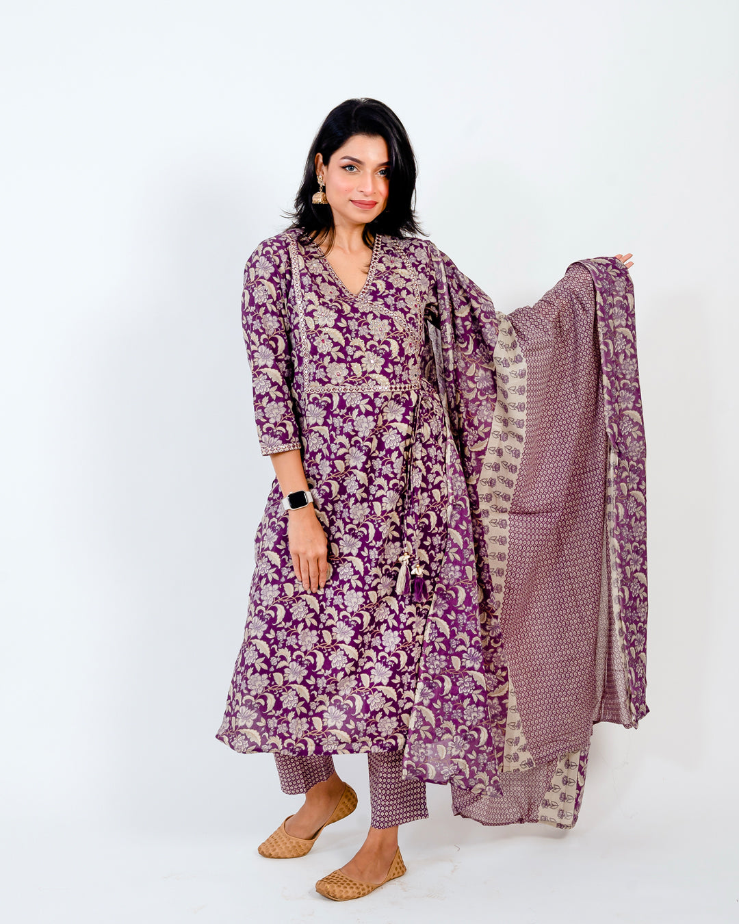 Lotus and The Wine Cotton Suit