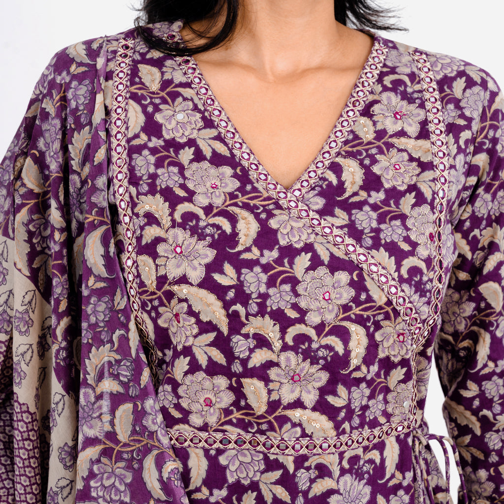 Lotus and The Wine Cotton Suit
