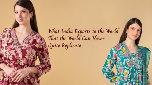 What India Exports to the World That the World Can Never Quite Replicate