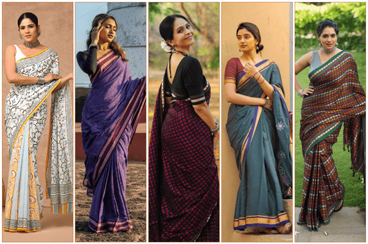 Cotton Saree Care Guide:  Tips to Keep Your Sarees Looking Fresh and New - Cottonsdaily