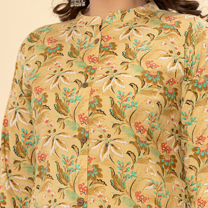 Kalamkari Printed Cotton Kurta