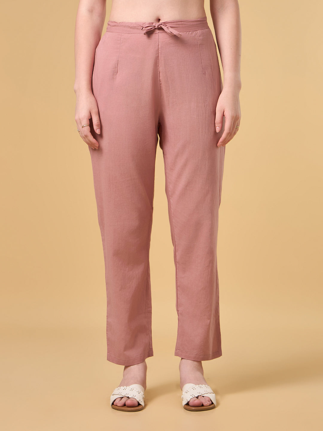 Blushing Peach Cotton Co-ord Set