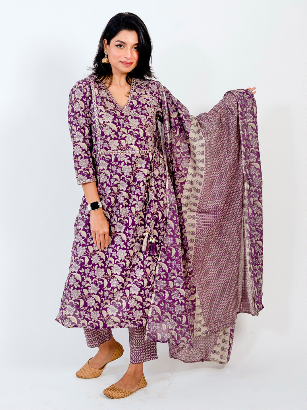 Lotus and The Wine Cotton Suit