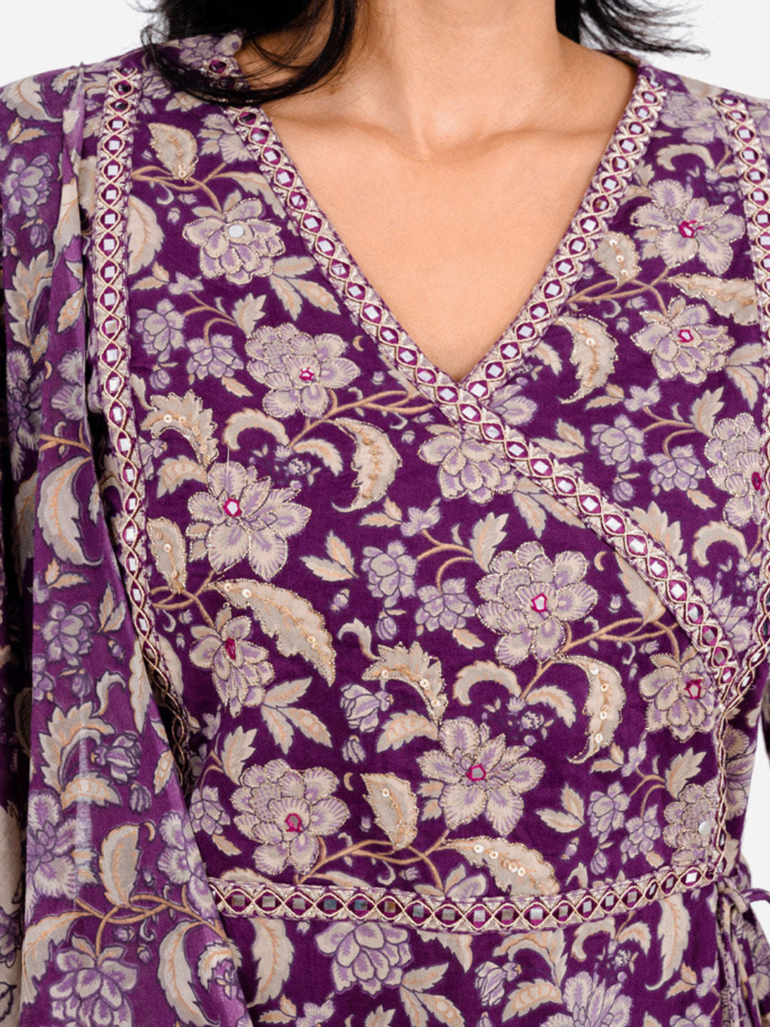 Lotus and The Wine Cotton Suit