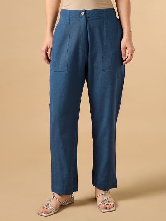 Royal Blue Smart Pant
